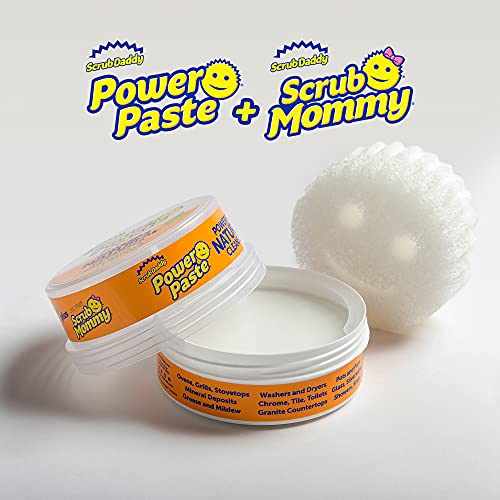 All Purpose Natural Cleaning Paste Kit with Scrub Sponge - Biodegradable & Non-Toxic
