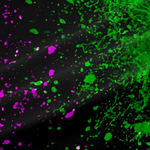 Feelyou Lightsaber Windows Drapes Purple Green Tie Dye Curtains for Bedroom Living Room for Kids Boys Teens Future Technology Curtains Soft Lightweight Room Decoration,42 X 63 Inch,2 Panels