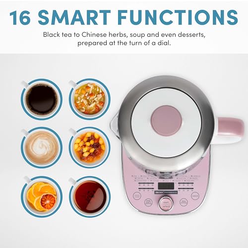 Digital Electric Tea Maker 1.5L with 16 Heat Settings & Keep Warm - Variation 1
