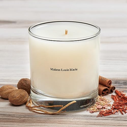 Soy Wax Candle No.04 Bois de Balincourt - Warm Woody Fragrance 8.5 oz