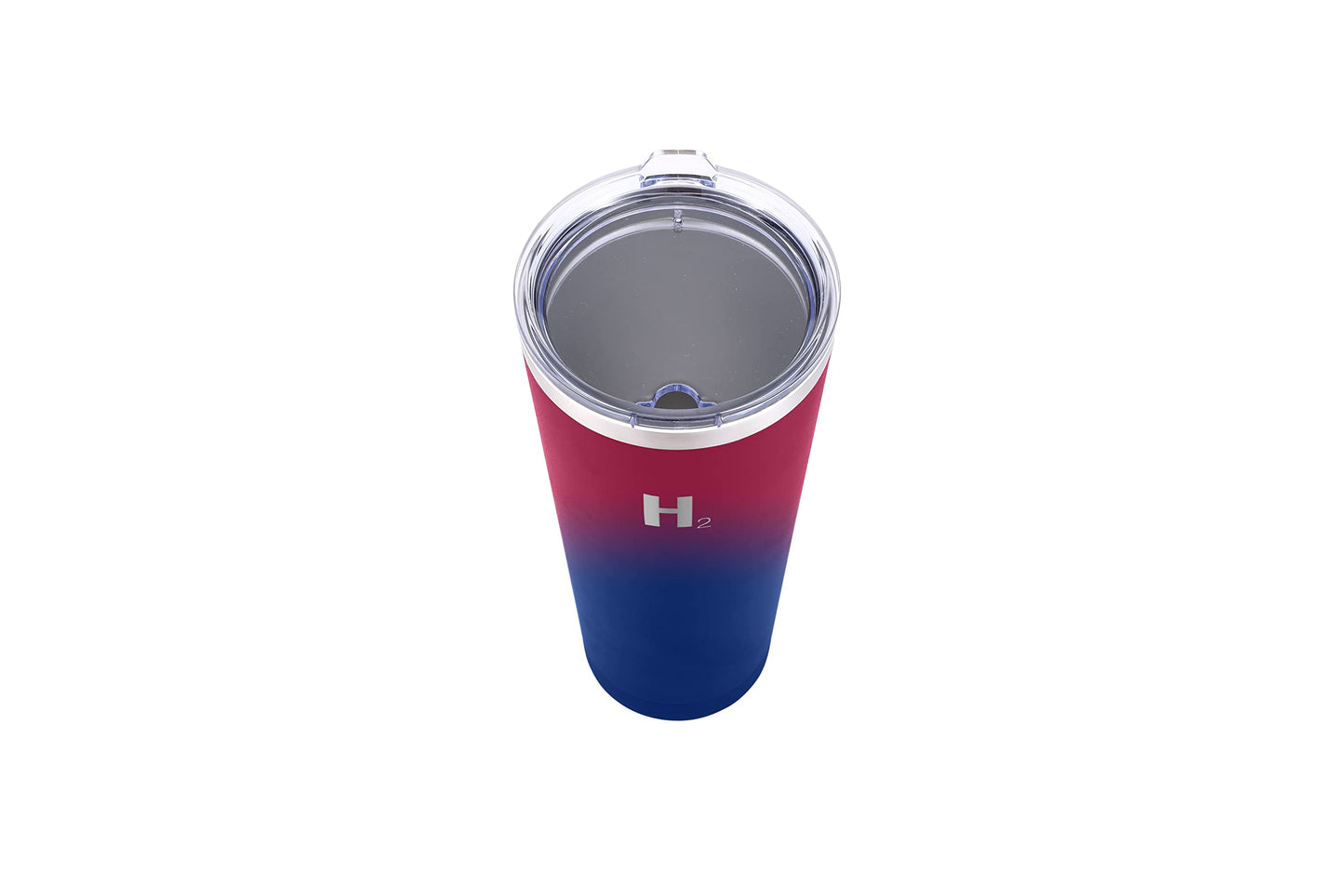 H2 HYDROLOGY Classic Tumbler | Tumbler With Lid and Four Straws | Double Wall Vacuum Insulated & Stainless Steel Water Tumbler | Anti-Slip Tumbler for Coffee, Water, Tea (24 oz, Man of Steel)
