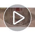 NUPTIO Ribbed Hurricane Glass Candle Holders Set of 10 - 11.8" Tall