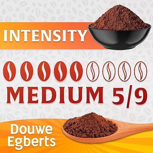 Douwe Egberts Aroma Rood Coffee Ground - Medium Roast, Coarse Grind, 17.6 Oz Pack of 6