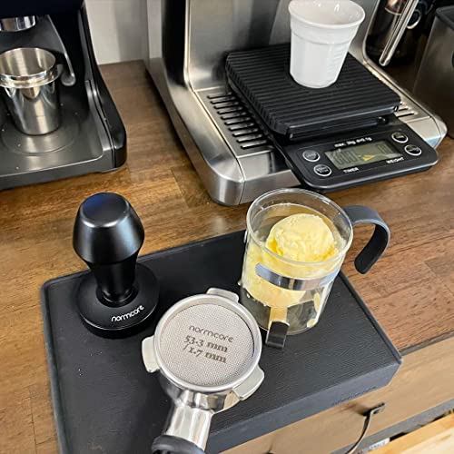 Normcore V4 Coffee Tamper 53.3mm with Spring-Loaded Mechanism & Stand