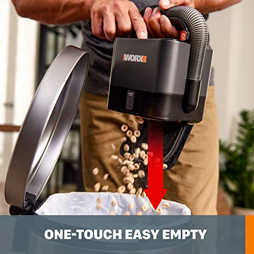 WORX Cordless Cube Vac 20V Handheld Vacuum with Battery & Charger