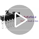 MaKefeile 12FT Ceiling Curtain Track Kit White Wall & Ceiling Mount Sliding Door Rails