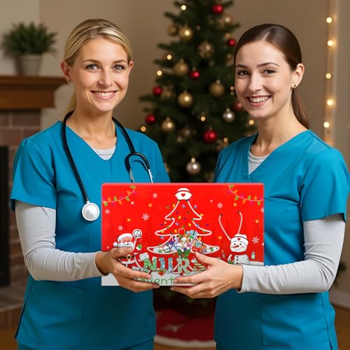 Christmas Nurse Advent Calendar 2026 - 24 Days Holiday Countdown Gift