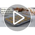 Mini Muffin & Cupcake Pan - 24 Stainless Steel Mini Cups, Durable Bakeware with Variation: Mini, 24 Cups, Stainless Steel