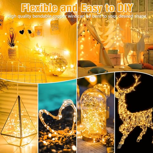 led Fairy Lights Waterproof 16.4ft String Battery Operated for