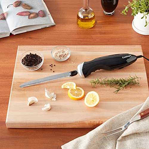 Cuisinart Electric Knife with 1 Removable Blade - Black Kitchen Slicing Tool