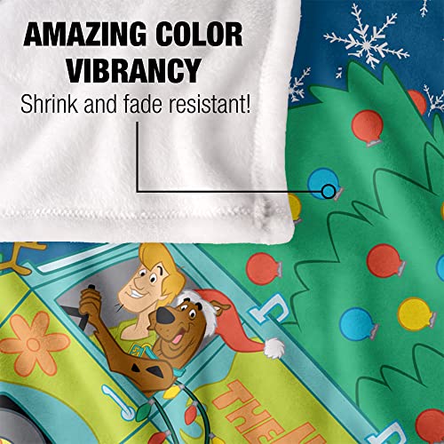 LOGOVISION 36x58 Oh Christmas Tree Silky Touch Soft Fleece Throw Blanket
