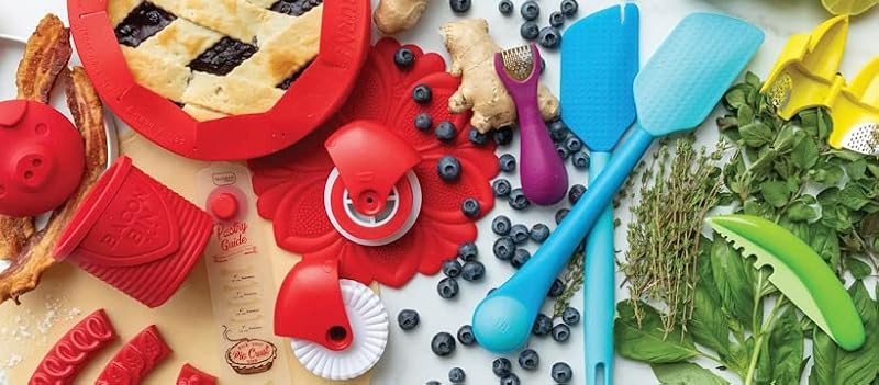Talisman Designs Pastry Wheel Decorator & Cutter Set 3x3.5x3 Inches Kitchen Baking Tools