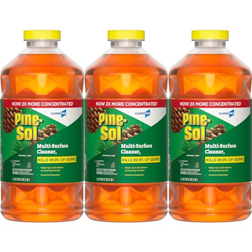 Pine-Sol CloroxPro Multi-Surface Cleaner - Original Pine - 80 Fl Oz Pack of 3