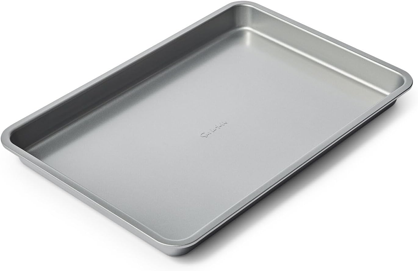 Sur La Table Jelly Roll Pan - Nonstick Aluminized Steel Baking Sheet | 15.75" x 10.75" for Easy Release Cookies & Cakes
