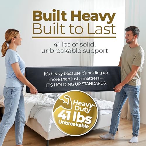 Heavy Duty Queen Size Bunkie Board 58x80 Low Profile Mattress Support - Anti-Sag Bed Foundation