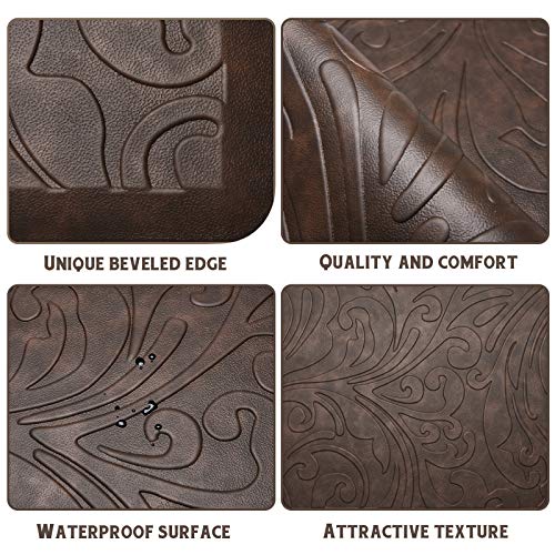 Kitchen Mat Cushioned Anti-Fatigue Comfort Standing Rug for