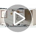 White Wall-Mounted Bathroom Medicine Cabinet with Mirror & Adjustable Shelves - 17.7''L x 23.6''H