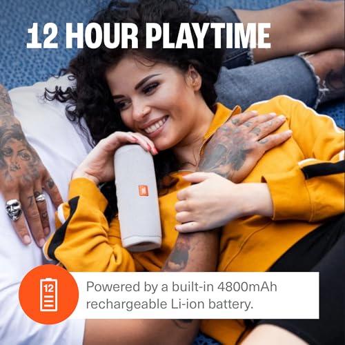 JBL Flip 5 Teal Waterproof Portable Bluetooth Speaker - 12H Battery, Rugged Design