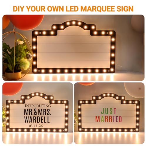 20IN Large Personalized Wedding Bottle Service Sign with Stickers - Wedding Bottle Sign-C