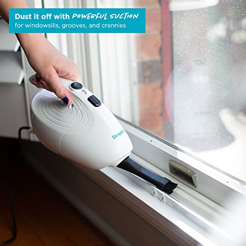 Simplicity Flash Mini Handheld Vacuum Cleaner - Portable Corded Dust Remover