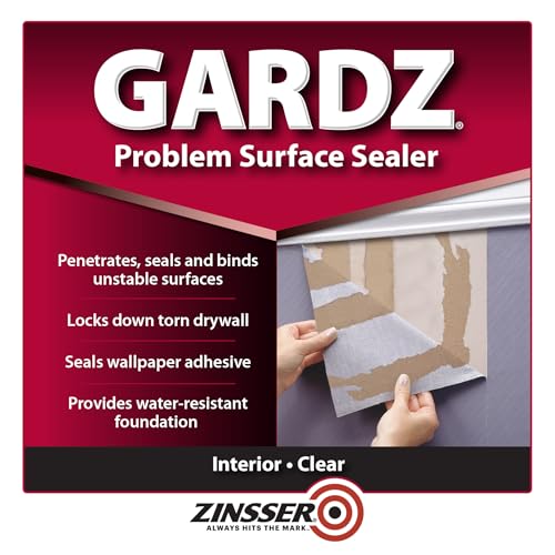 Zinsser Gardz Water-Based Problem Surface Sealer - Clear 1 Gallon