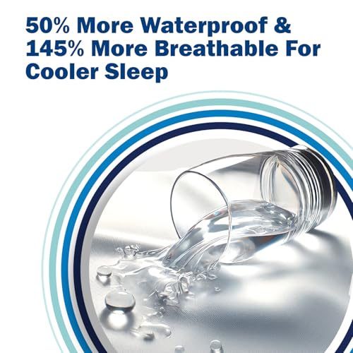 CleanRest PRO Presto! Zip-Off Queen Mattress Encasement Waterproof Bed Bug & Allergens