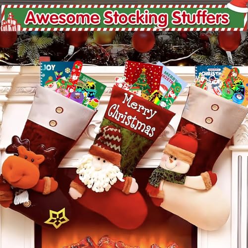 24Pack Christmas Coloring Books Kids Party Favors Bulk Holiday Gifts & Toys
