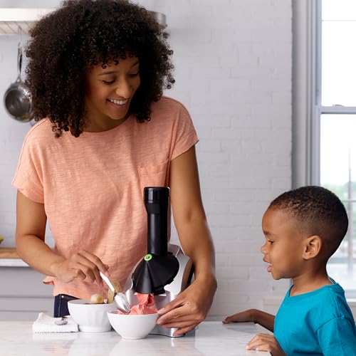 Yonanas Classic Frozen Fruit Soft Serve Maker Silver 200W - Healthy Vegan Dairy-Free Dessert