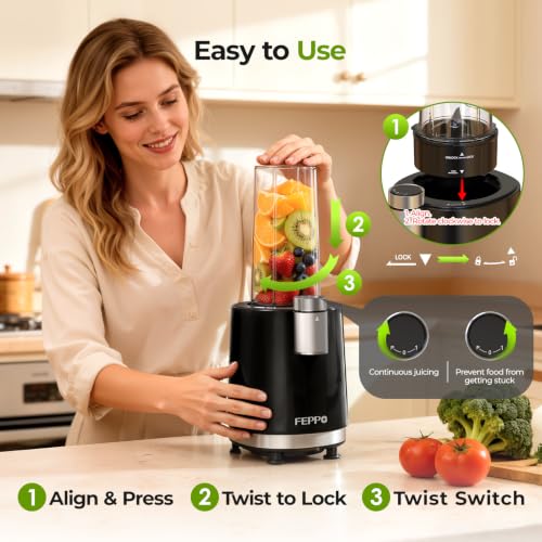 FEPPO Black 2-in-1 Snow Cone & Smoothie Maker 700W Ice Shaver Home Kitchen