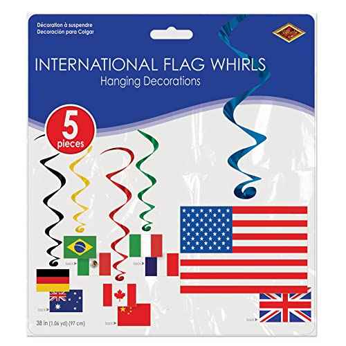 Beistle International Flag Whirls