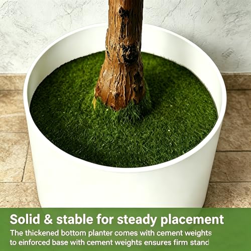 ENLETRAN 6FT Artificial Olive Tree with Pot - Realistic Indoor Faux Tree for Home & Office Decor