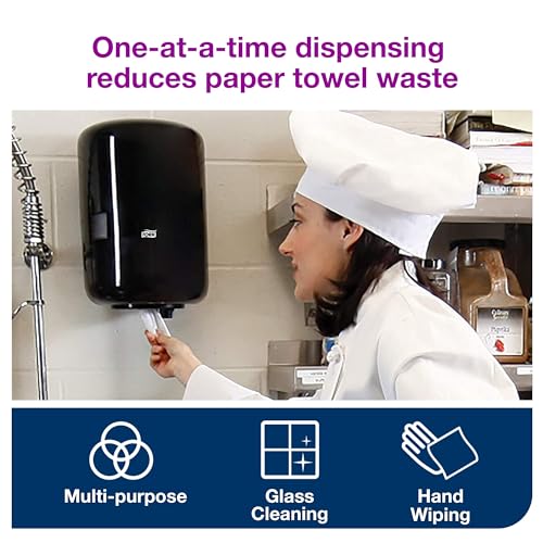 6 Rolls x 600 Sheets Soft Centerfeed Hand Towels - White, High Absorbency, ECOLOGO