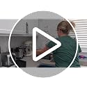 GAOKASE Black Stainless Steel Dish Drying Rack for Kitchen Counter