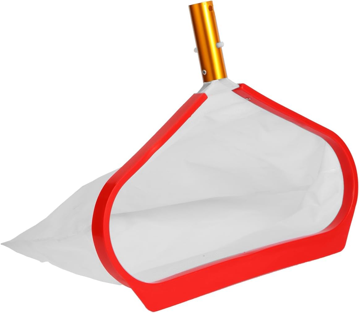 Skiennix Pool Skimmer Net - Heavy Duty Aluminum Frame for Efficient Leaf & Debris Removal | Professional Cleaning Tool
