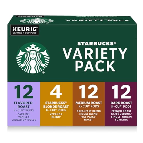 Starbucks Classic Mix Coffee Pods - 40 Keurig Single Serve Variety Pack