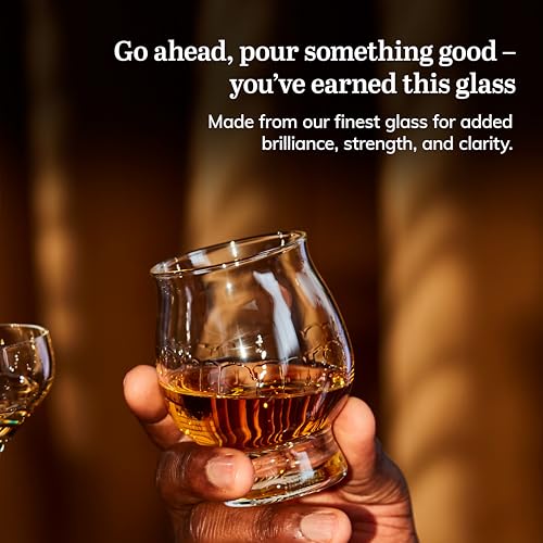 Libbey Kentucky Bourbon Trail Whiskey Glasses Set of 4 - Tasting Glasses, Dishwasher Safe, Restaurant Quality