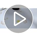 LovePads 48-Inch Round Clear Waterproof Plastic Table Cover Protector 2mm