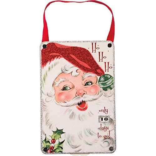 Primitives by Kathy Vintage Christmas Countdown Wall D?cor, Ho