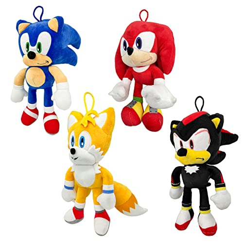 SHIRIA 4Pcs Plush Doll Toys - Stuffed Animals & Pillow Gifts for Kids