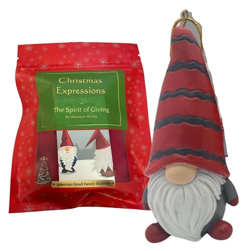 Tomte Legend of The Christmas Gnome Ornament with Enchanting Story Card Gift Set