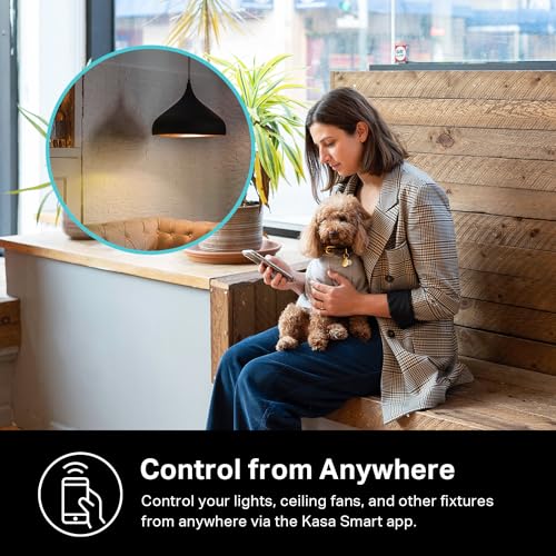 Smart Dimmer Switch - Single Pole, Alexa Compatible, 3 Pack, Neutral Wire Required