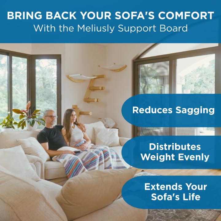 23x48 Inch Couch Cushion Support Board for Sagging Sofas - Loveseat Support