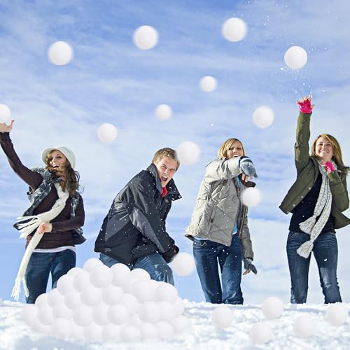 36 PCS Plush Snow Balls for Kids Indoor Snow Fight Set - Homiar 36 PCS