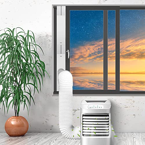 Portable Air Conditioner Vent Kit with Hose & Adjustable Window Seal