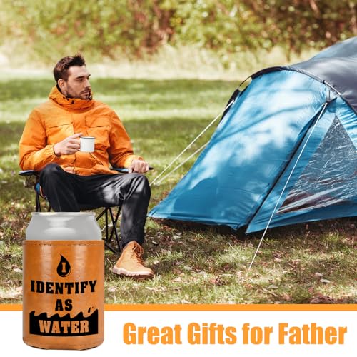 CaseTank White Elephant Can Cooler - Funny Christmas Gift for Dad Men Leather, Color-1