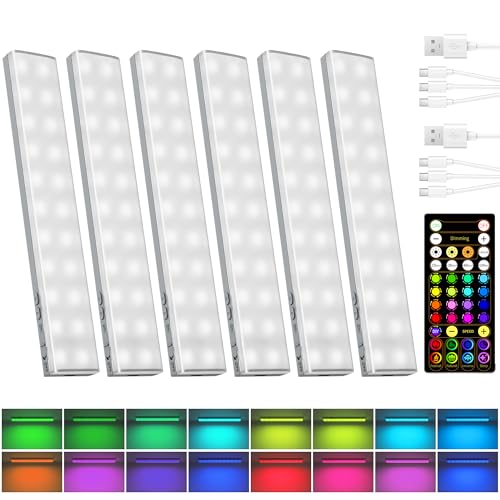 EZVALO 80RGB Color Changing LED Under Cabinet Lighting - Model 6