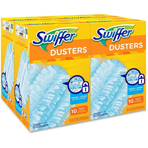 Swiffer Dust Lock Fiber Duster Refills - Light Blue, Unscented, 40 Pack