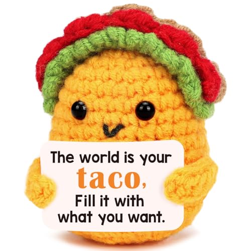 World OCCdesign Handmade Inspirational Taco Gift for Christmas & Holiday Stockings