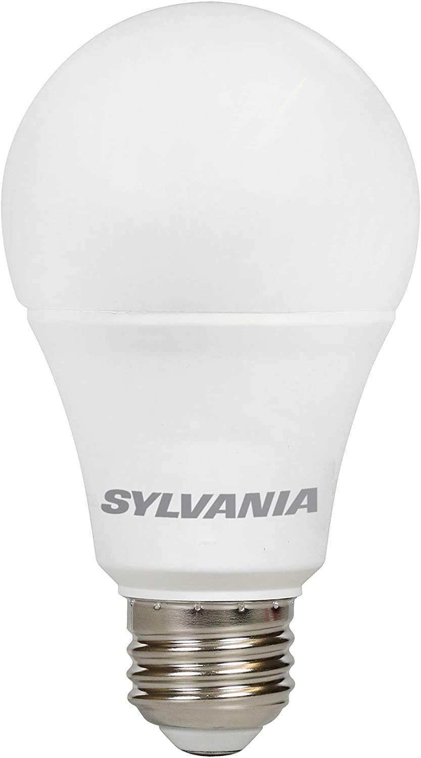 Sylvania ECO LED Light Bulb - 60W Equivalent, 9W Efficient, Soft White, Frosted | 8 Pack, 750 Lumens, 2700K