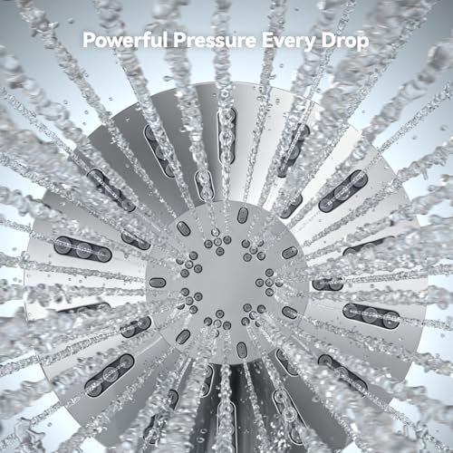 High Pressure Magnetic Shower Head with Handheld Combo - Chrome